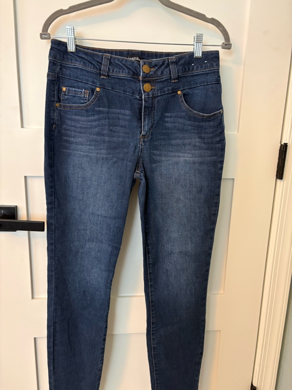 d. jeans Dark Indigo High-Rise Skinny Jeans